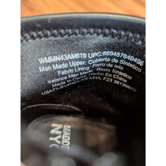 Madden NYC Black Block Heel Ankle Boots- Classic Zip Booties- Size 7.5 - Picture 9 of 9